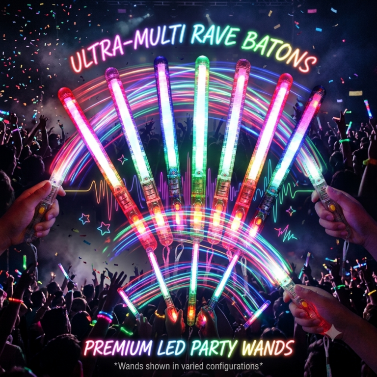 Colorful Flashing LED Party Batons 产品图片